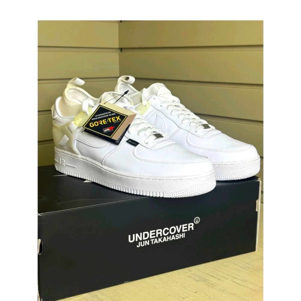 Size 6.5 - Nike Undercover x Air Force 1 SP GORE-TEX Low Triple White